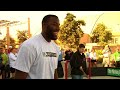 recently at the spurs 5k, spurs tony parker, george hill and dejuan blair took to a game of street hockey with some of day's participants.
