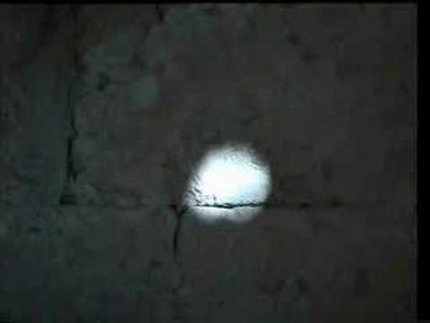 Light inside Treasury of Atreus
