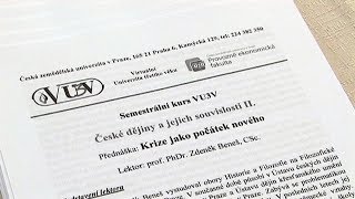 Posluchači VU3V zahájili další semestr