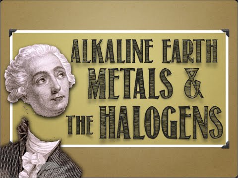 how to alkaline earth metals react with iodine