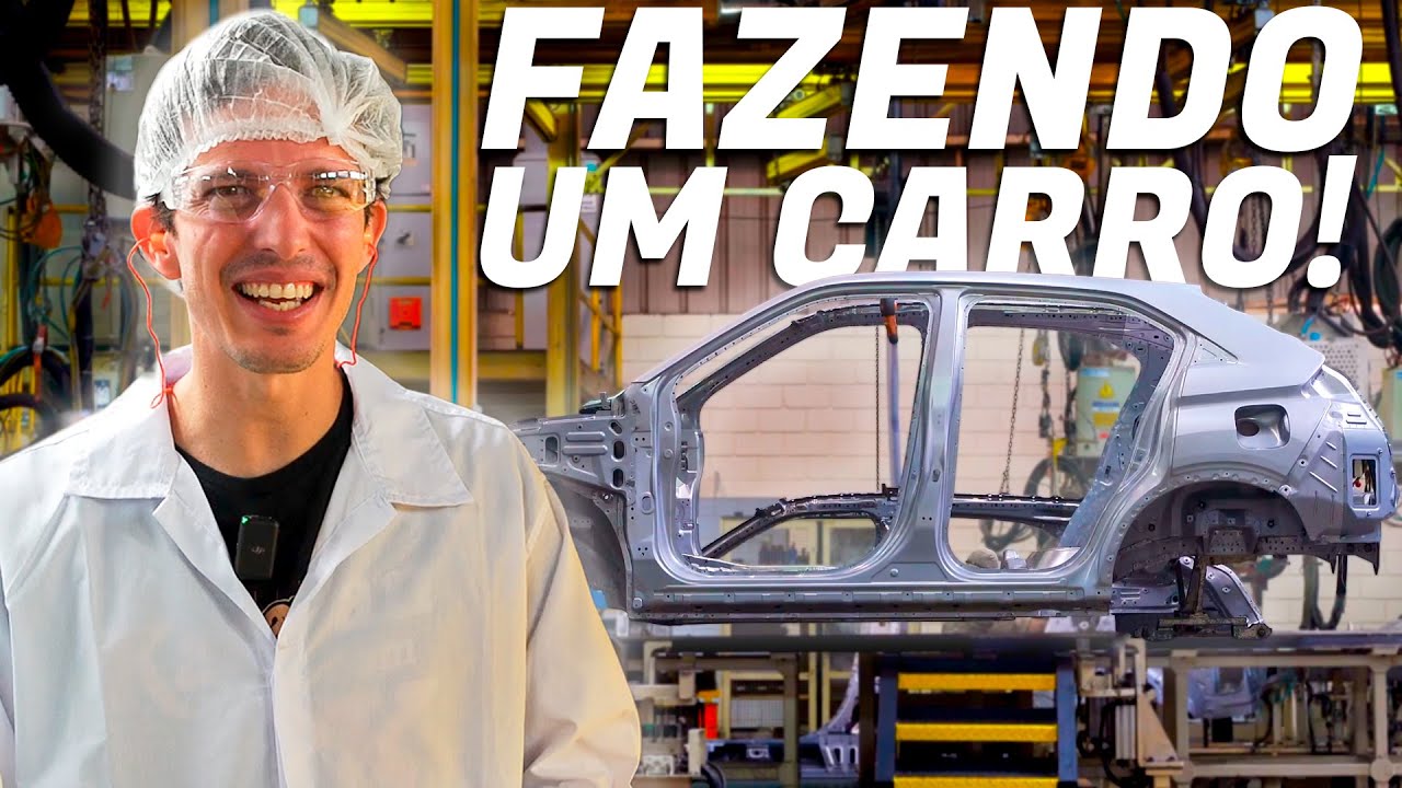 COMO É FEITO UM CARRO?! CONHECEMOS A FÁBRICA DA MITSUBISHI!