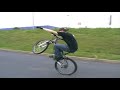 Bike Freestyle 2 - reverse wheelie - first in Poland