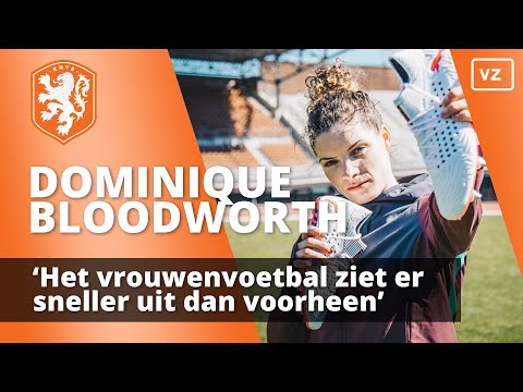 Dominique Bloodworth: 'Het vrouwenvoetbal ziet er sneller uit dan voorheen'
