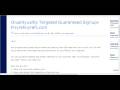 videos de Guaranteed Signups and Referrals to Your Program