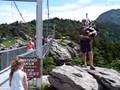 Bagpipes at Grandfather Mountain, NC