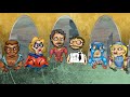 The Revengers have money problems like the rest of us. Tony Snark takes his team to task (including Dr. Bummer, Thud, Captain USA , Luke Warm, Ms. Marbles, and Bug-Boy,) for their various fiscal indiscretions. It ain't cheap saving the world!
