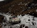 Vocho extremo nevada en el pico de orizaba