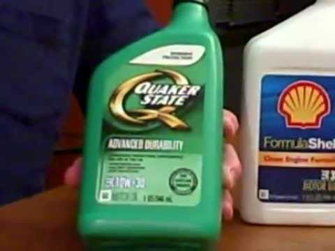 how to oil a lawn mower