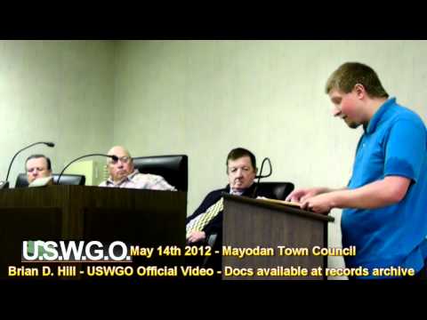 NC Senator Phil Berger receives the Nullify-NDAA Petition at the ...mayodan town 