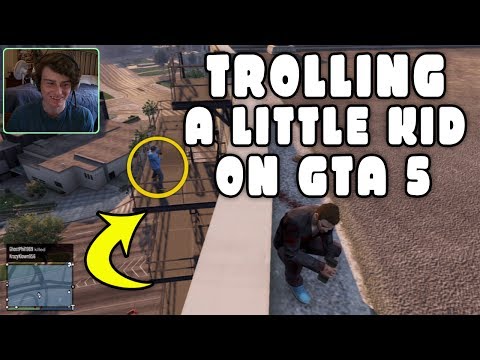 GTA 5 ONLINE - TROLLING Little Kids on GTA 5 (Funny Deaths & Kills!)