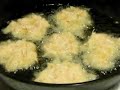 Korean latkes (potato pancakes, 감자전)