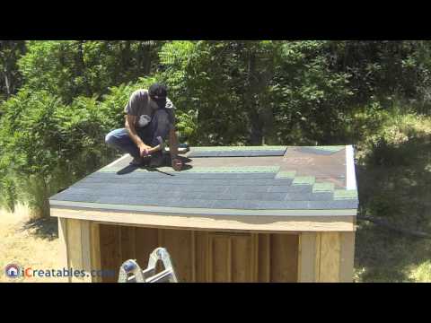 how to fit roofing felt