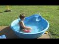 David as Fred Goes Swimming