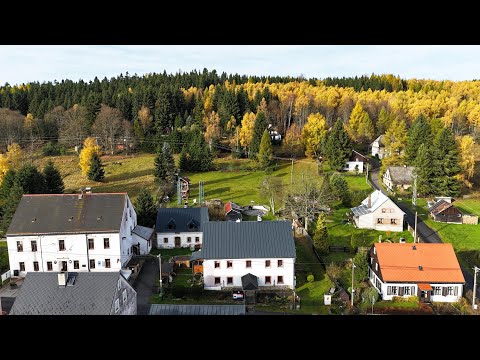 Video Kryštofovy Hamry - penzion v Krušných horách s možností další výstavby na vlastním pozemku
