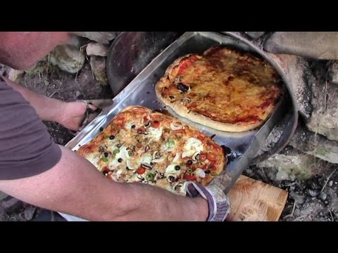 how to build outdoor pizza oven