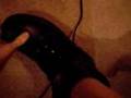 Feet coming out of the boots