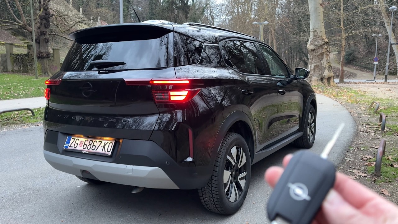 New OPEL FRONTERA 2026 - EVENING POV test drive (Hybrid 145)