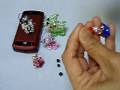 videos de Crystal Dog (1 of 2): Swarovski crystal bead weaving by All-Cool-Crafts.