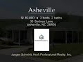 33 Sydney Lane - Windy Hill Farms - Asheville NC 28806