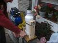 Home Made Paint Grenade Filling Machine