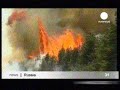 Видеоновость ПОЖАРЫ В РОССИИ НЕ УТИХАЮТ