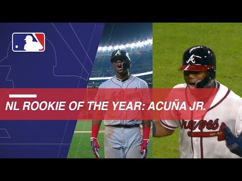 Video: Ronald Acuna Jr. named 2018 NL Rookie of the Year