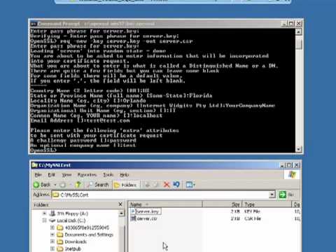 how to self signed https certificate