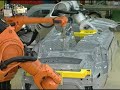 industrial robots synchronized cooperating with KUKA RoboTeam