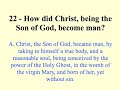 The Westminster Shorter Catechism - Questions 21 - 30