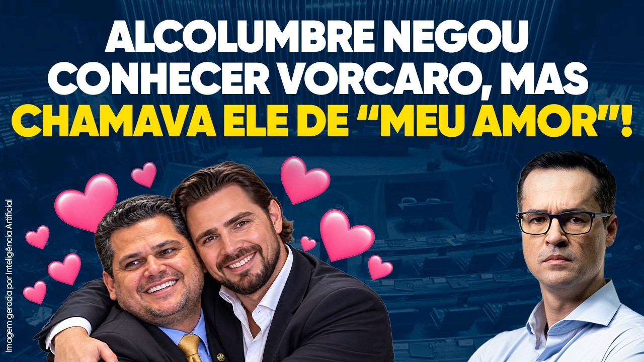 Vazam Mensagens Bomba de Alcolumbre Com Vorcaro: “Meu amor"!