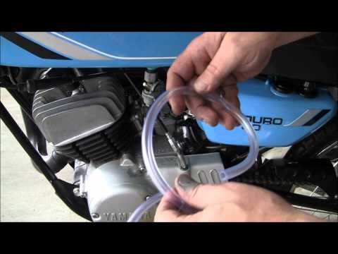 how to drain pw50 oil