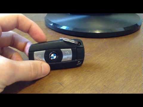 how to change the battery in a bmw key