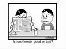 cartoonrama - nasi lemak