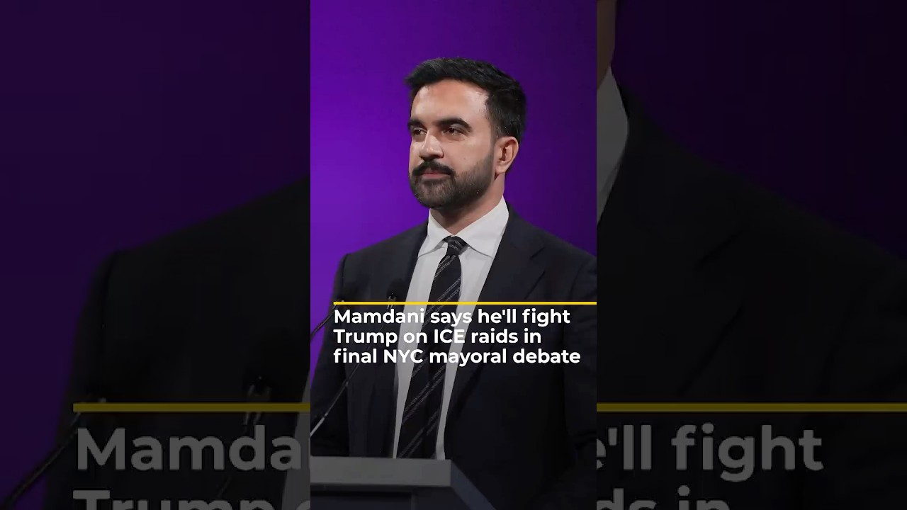 Mamdani says he'll fight Trump on ICE raids in final NYC debate Mamdani says he'll fight Trump on ICE raids in final NYC debate