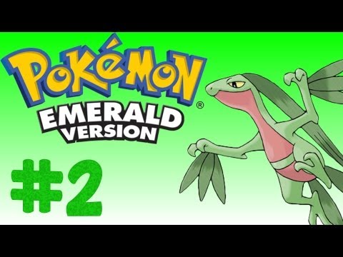 Pokemon Emerald Let's Play Ep2 - A Wild Friend Appeared!