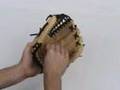How to break in a baseball glove
