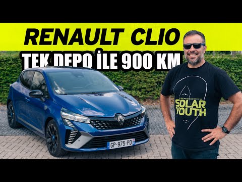 Renault Clio Test Sürüşü | Tek depo ile 900 km