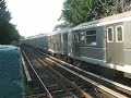 R40s B train and R68 Q train R40s B train and R68 Q train