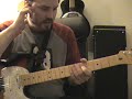 Steff Nevers demonstrates a triplet walk-up lick in A major.