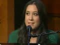 Vanessa Carlton on Regis & Kelly Vanessa Carlton on Regis & Kelly