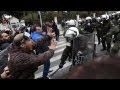 Clashes in Athens in Protest Over Reforms