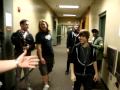 Justin Bieber, Adam Lambert, and BLG Handshake KDWB Jingle Ball 2009