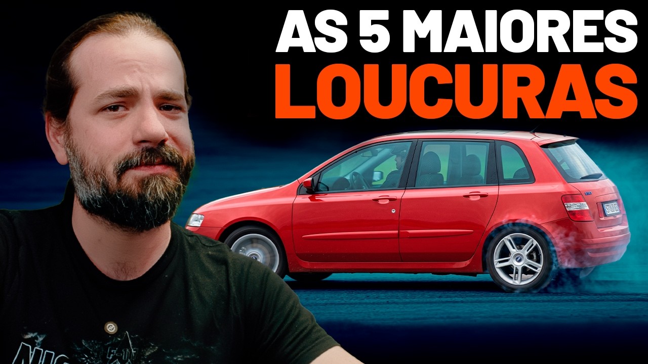 5 CARROS FORA DA CAIXA - FIAT