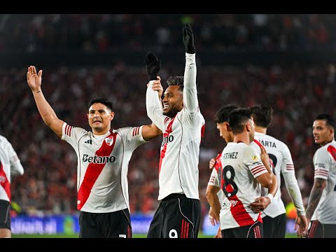 Los GOLES de River vs. Platense desde la tribuna 