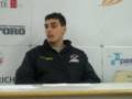 Giovanni Rugolo in campo e in conferenza stampa