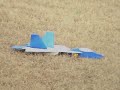 f 22 foam raptor scratch built second flight with fun