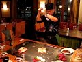 teppanyaki chef in minan�e, lyon france