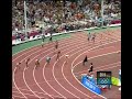 jamaica winning the 4x100 relay at the athens olympics