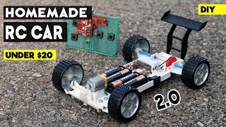 Build a DIY RC Car with Steering Under $20