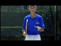 Tom Avery's Tennis Tips - Backhand the Forward Swing